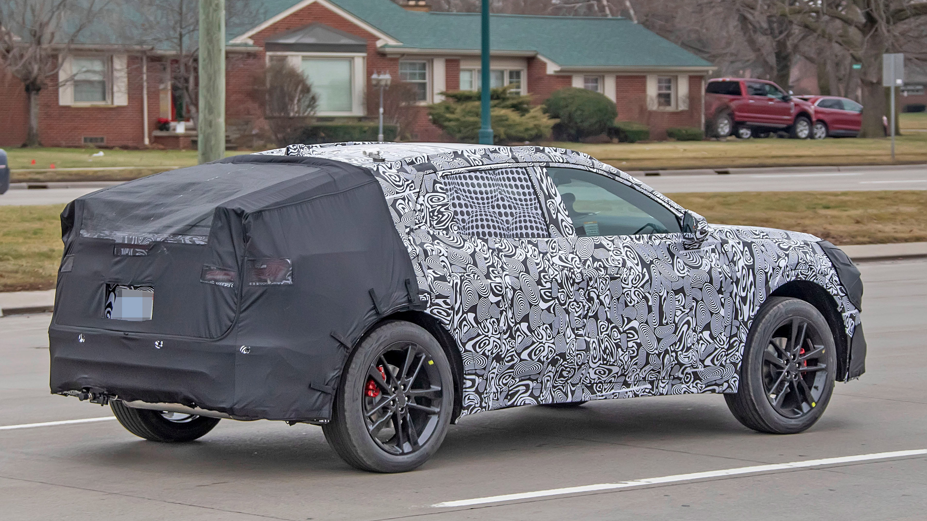Ford Mondeo SUV spy shot