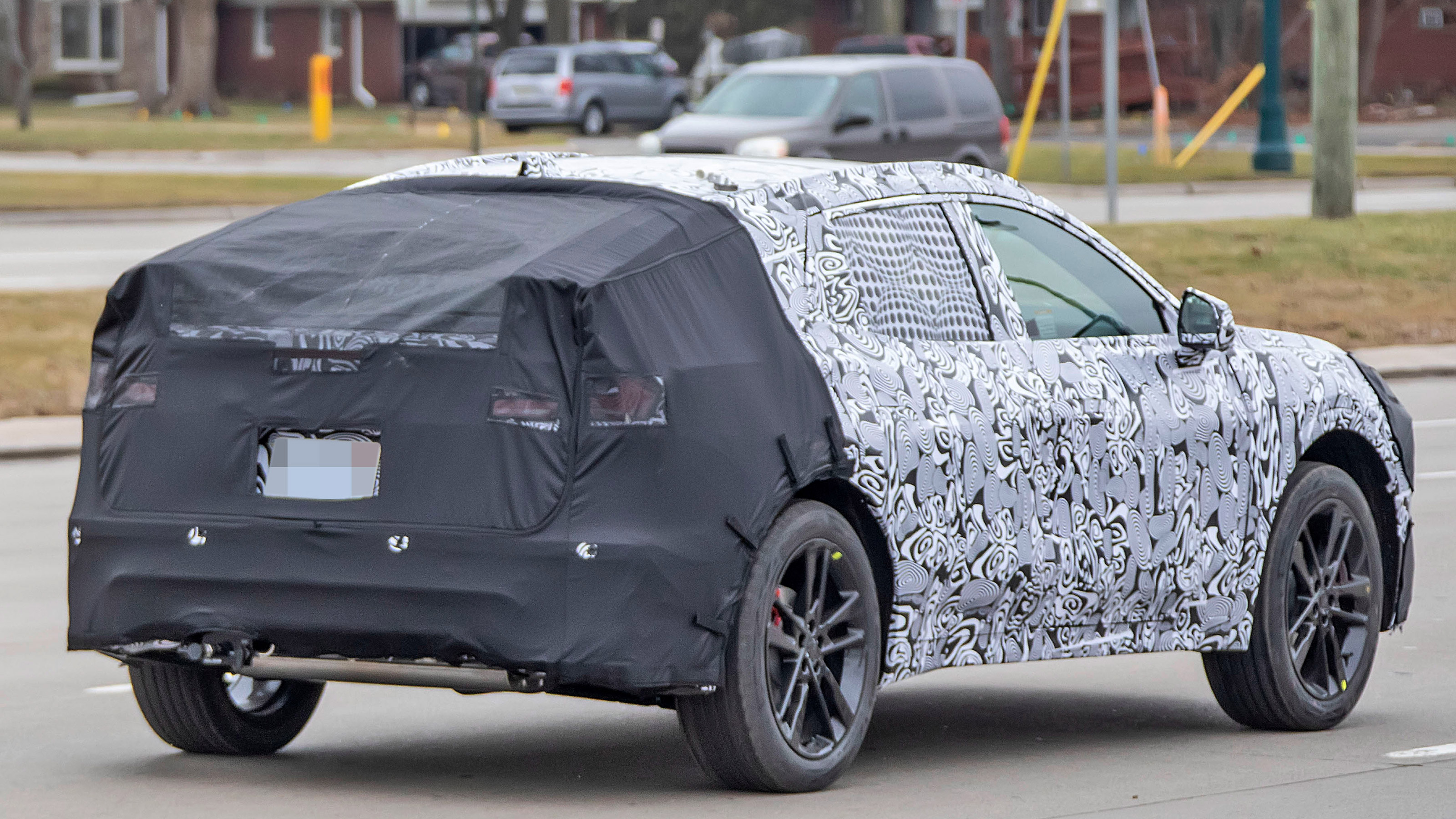 Ford Mondeo SUV spy shot