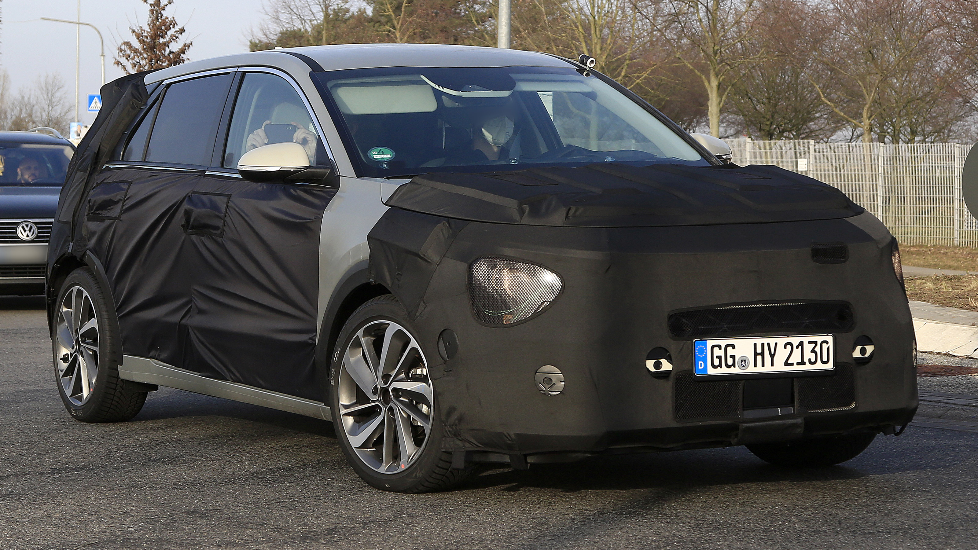 Kia Niro spy shot