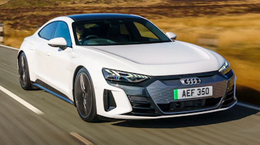 Audi e-tron GT front tracking