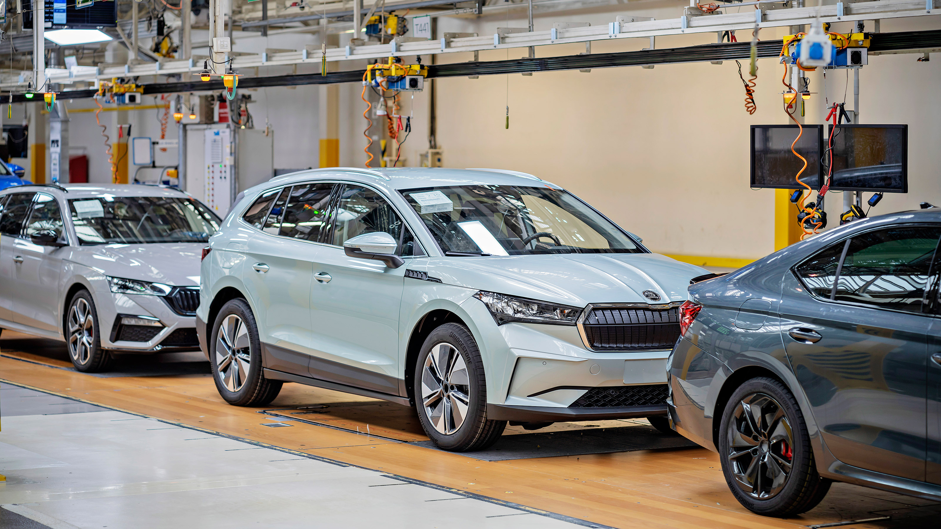Skoda Enyaq factory