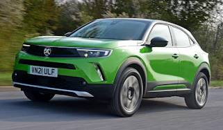 Vauxhall Mokka-e front tracking