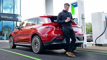 Mercedes EQC rapid charger