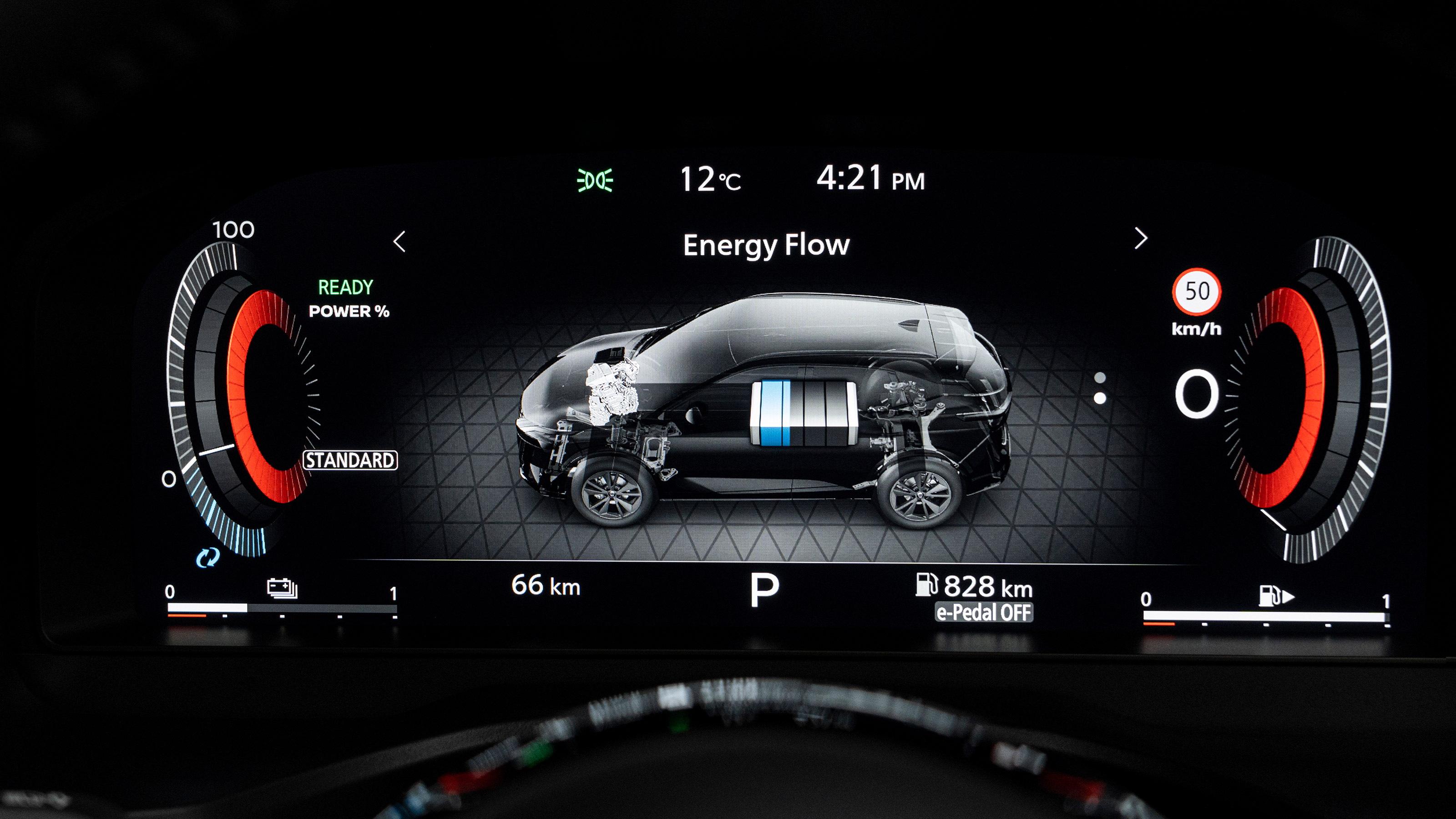 Nissan Qashqai e-Power - interior detail