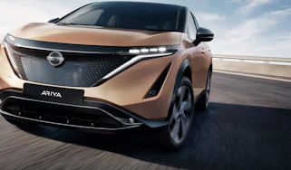 Nissan Ariya - front dynamic
