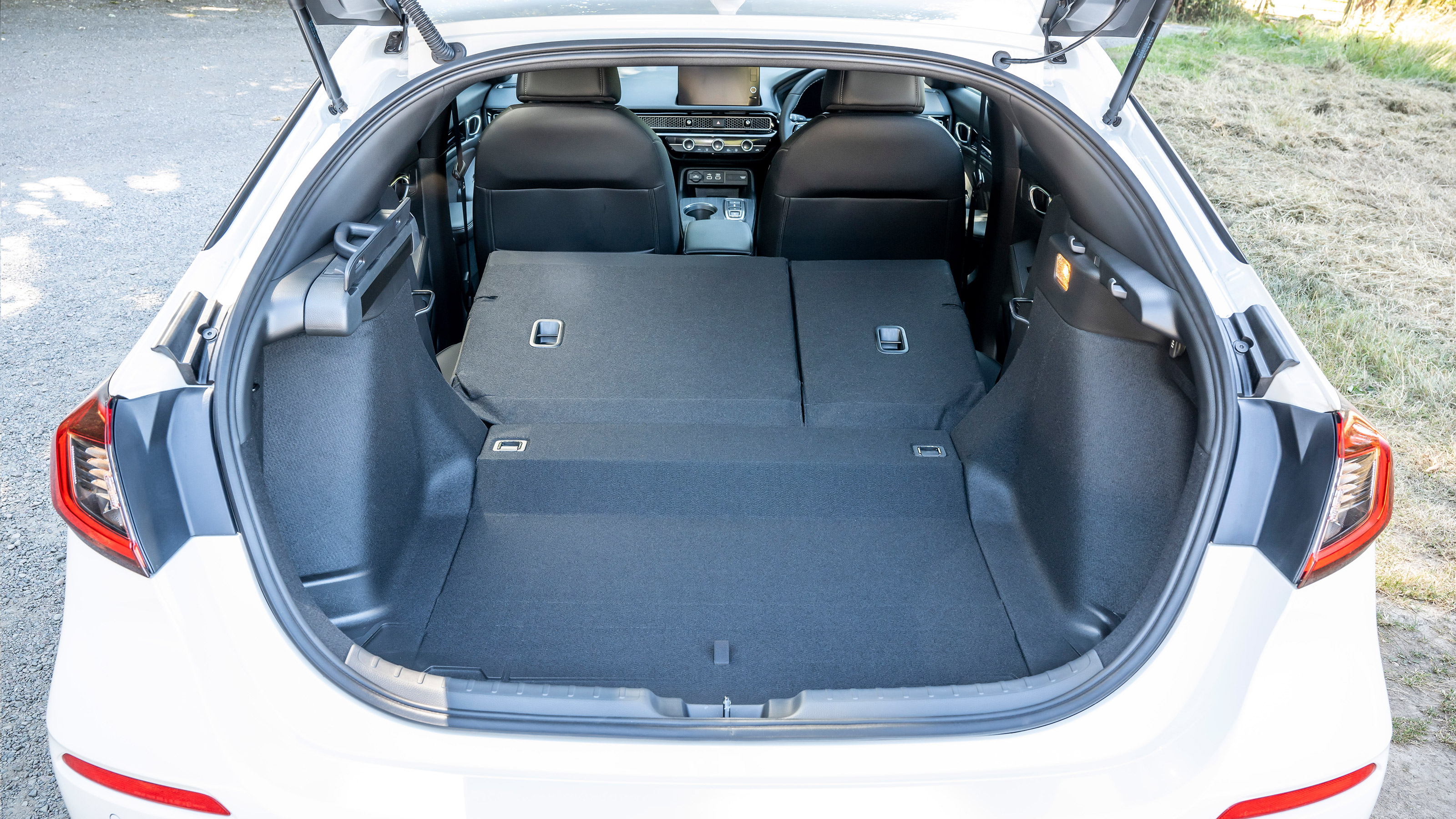 2022 Honda Civic boot - seats down