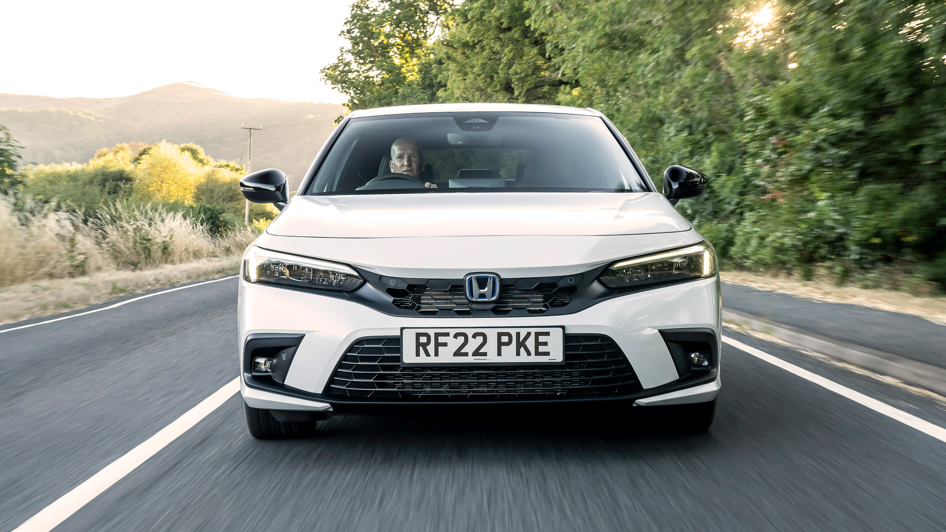 2022 Honda Civic driving - front