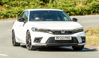 2022 Honda Civic cornering