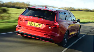 Volvo V60 Recharge - rear dynamic