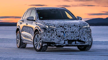 Audi Q6 e-tron - official spy front