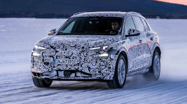 Audi Q6 e-tron - official spy dynamic