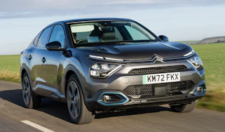 Citroen e-C4 X - front dynamic