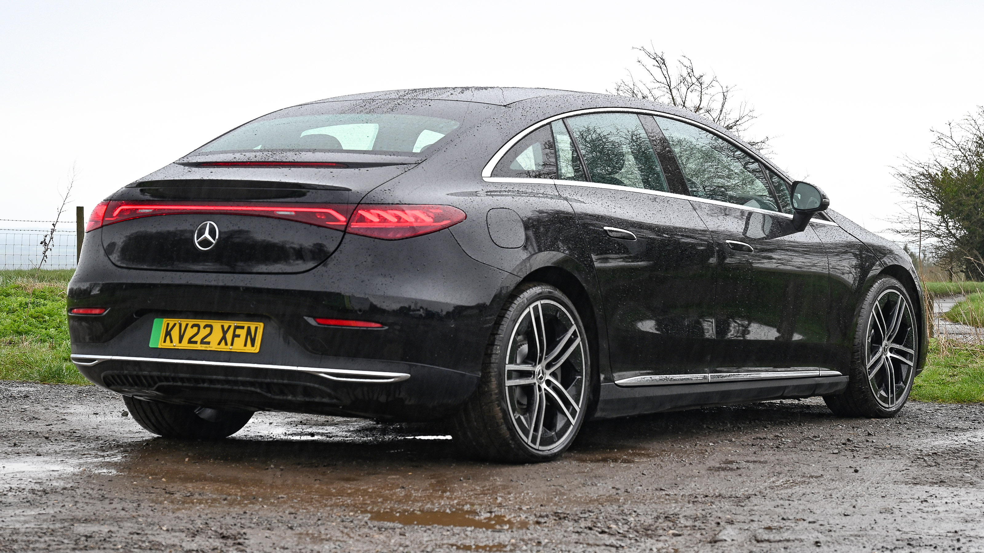 Mercedes EQE - rear static 