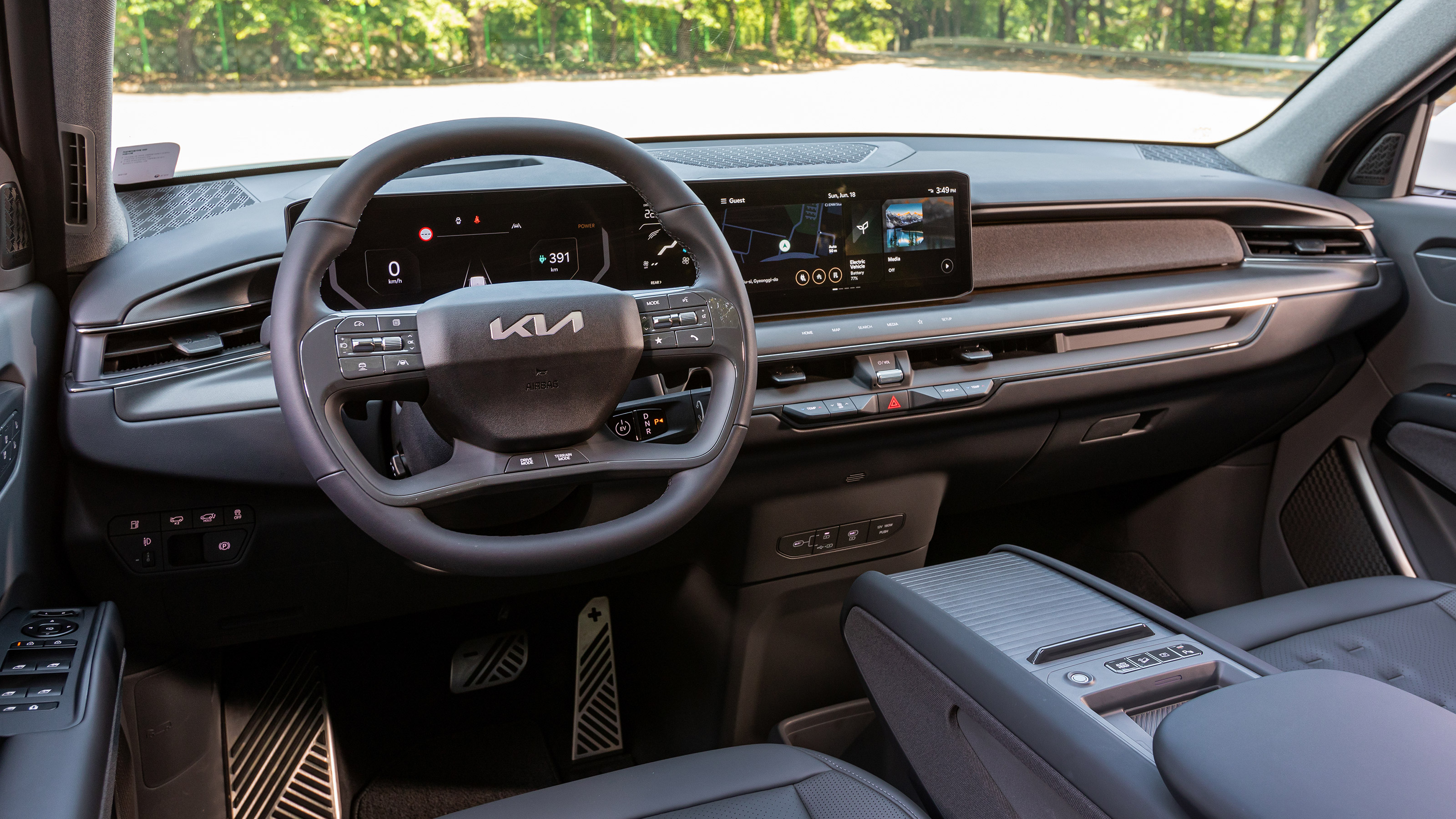 Kia EV9 - dashboard