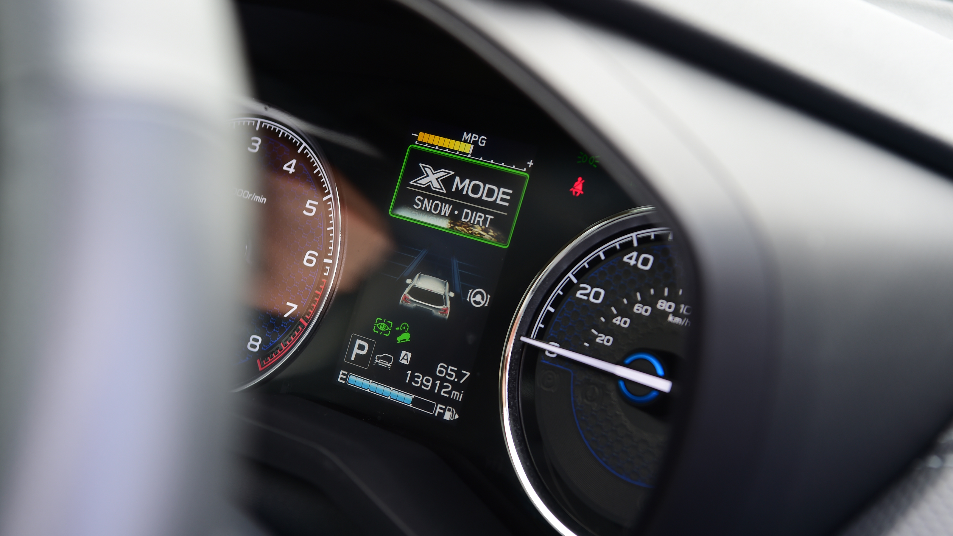 Subaru Forester SUV instrument panel