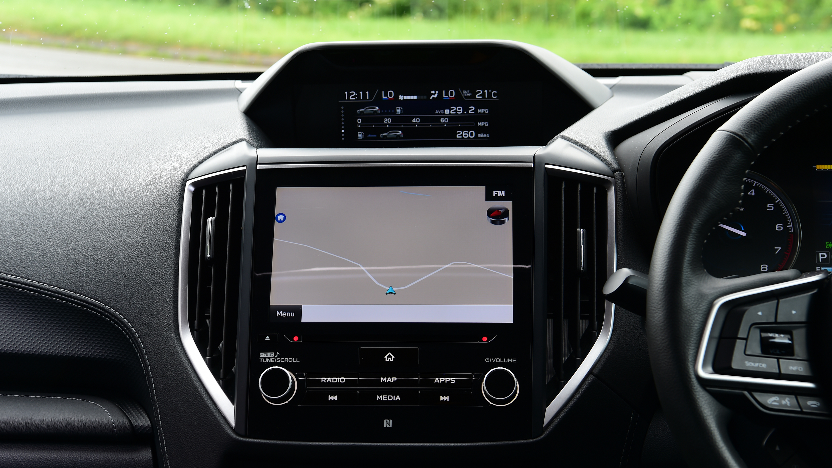 Subaru Forester SUV infotainment screen