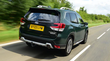 Subaru Forester SUV rear tracking