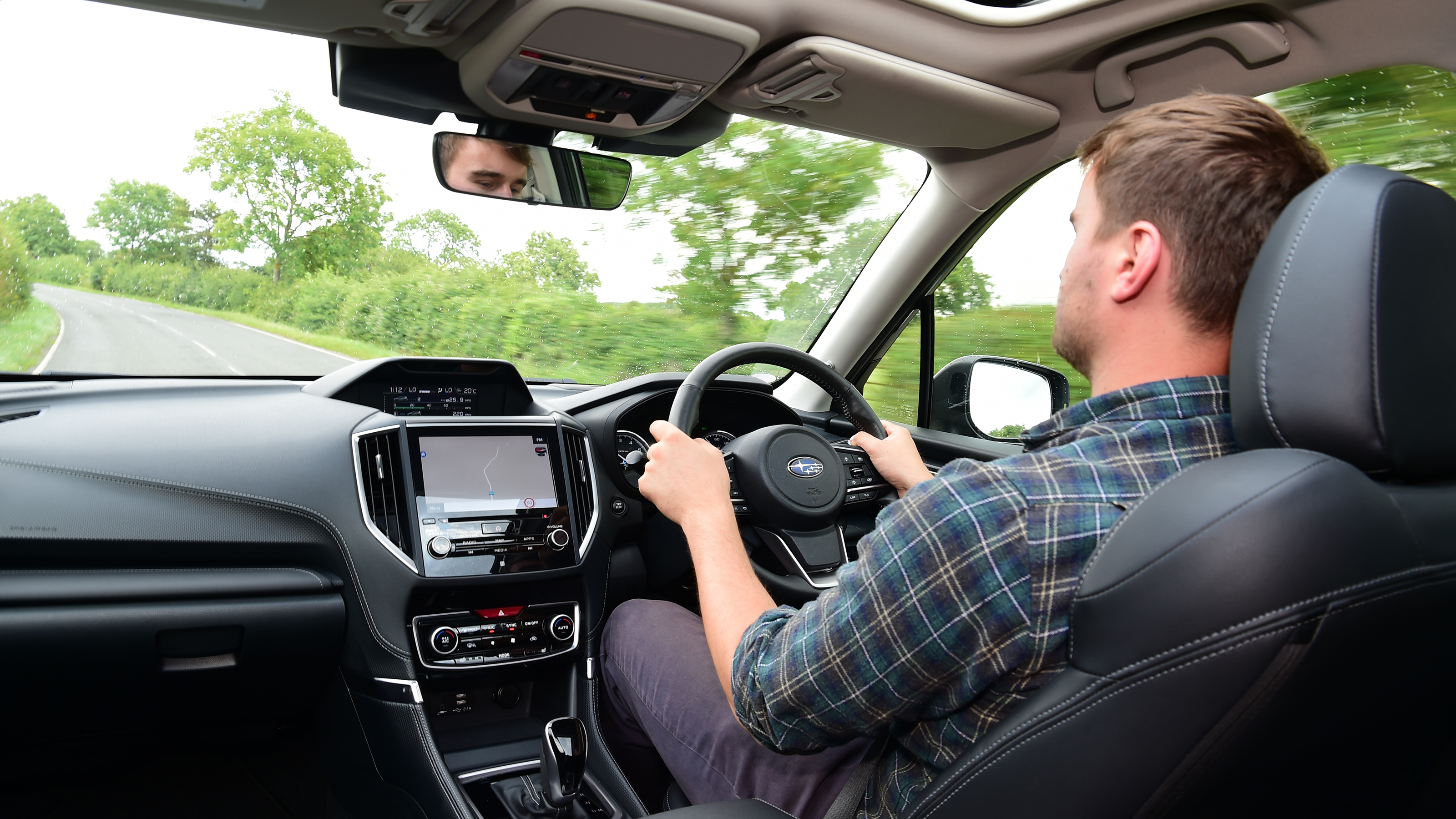 Subaru Forester SUV driving