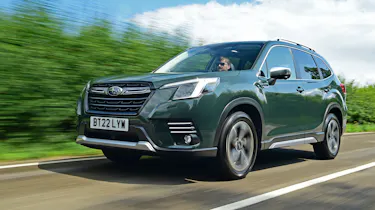 Subaru Forester SUV front tracking