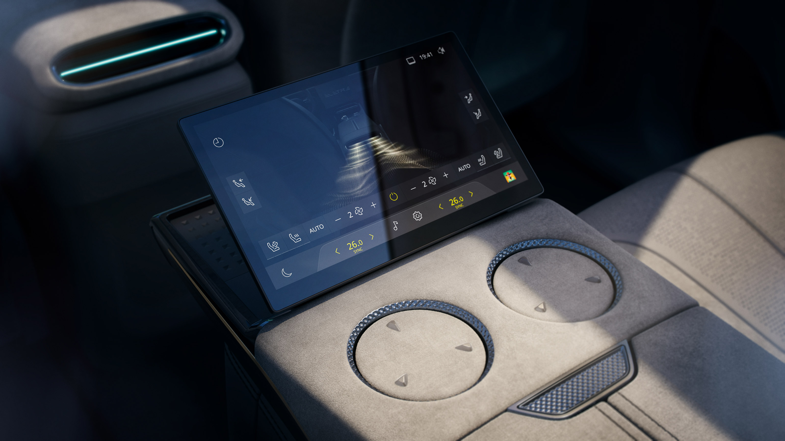 Lotus Eletre - rear screen