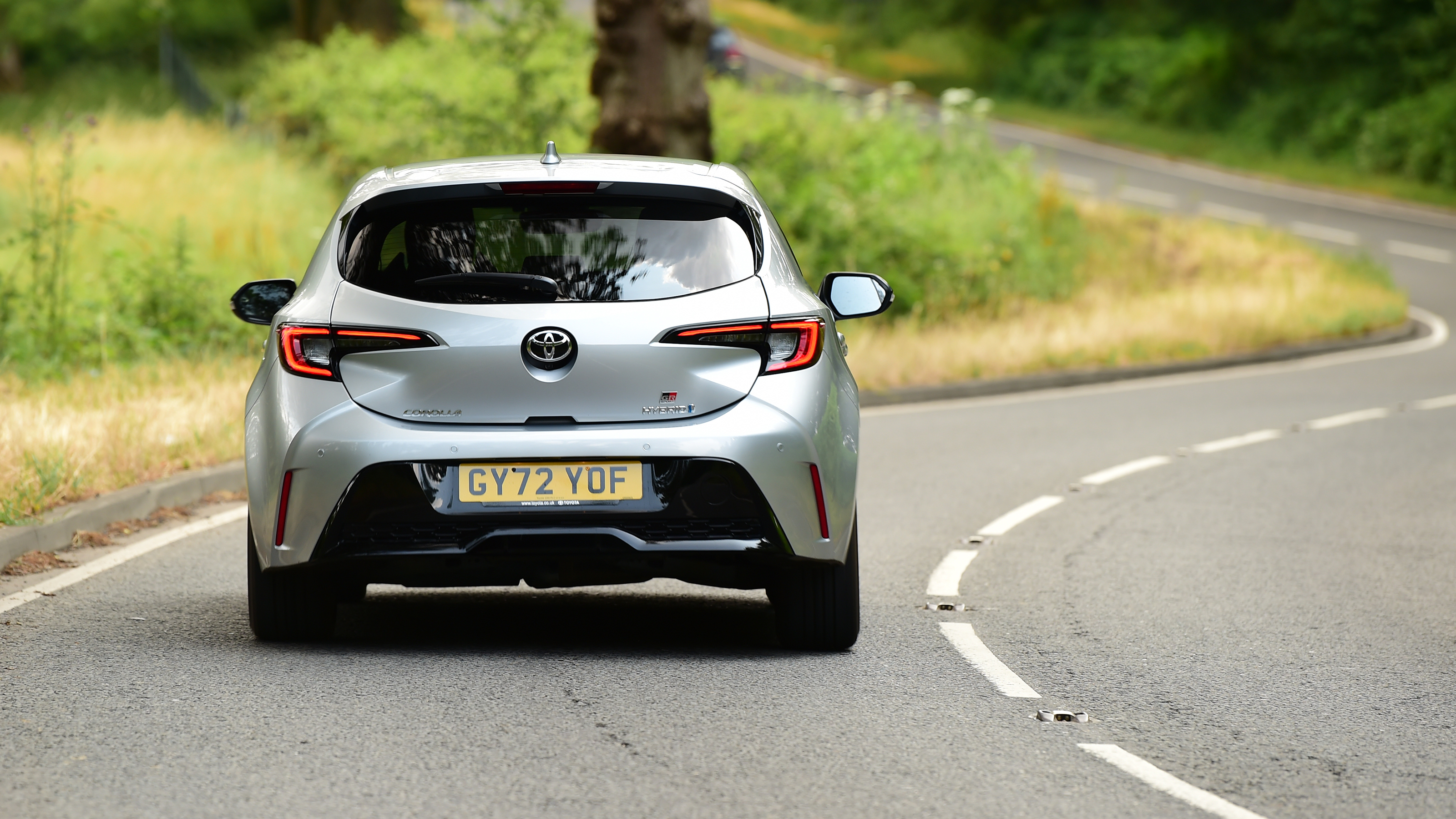 Toyota Corolla 2023 rear driving