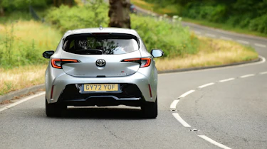 Toyota Corolla 2023 rear driving