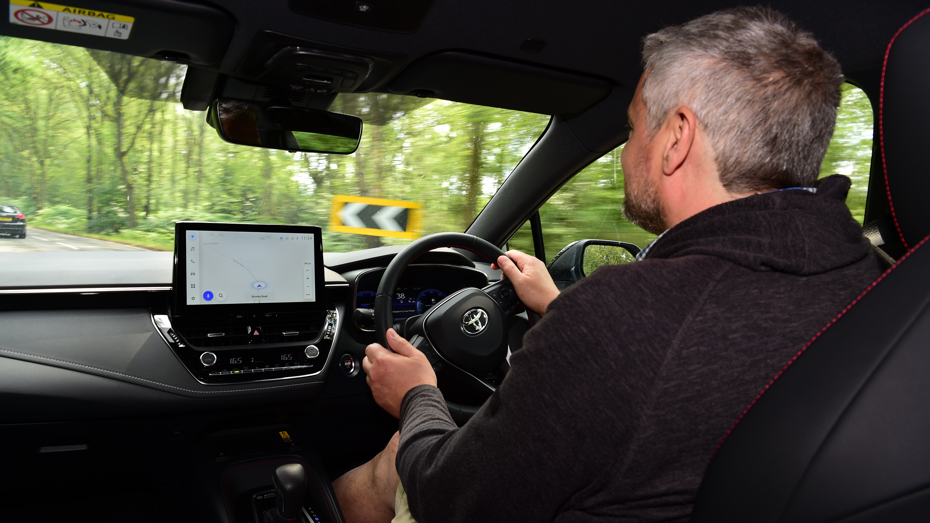 Toyota Corolla 2023 driving