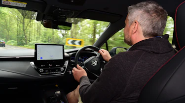 Toyota Corolla 2023 driving
