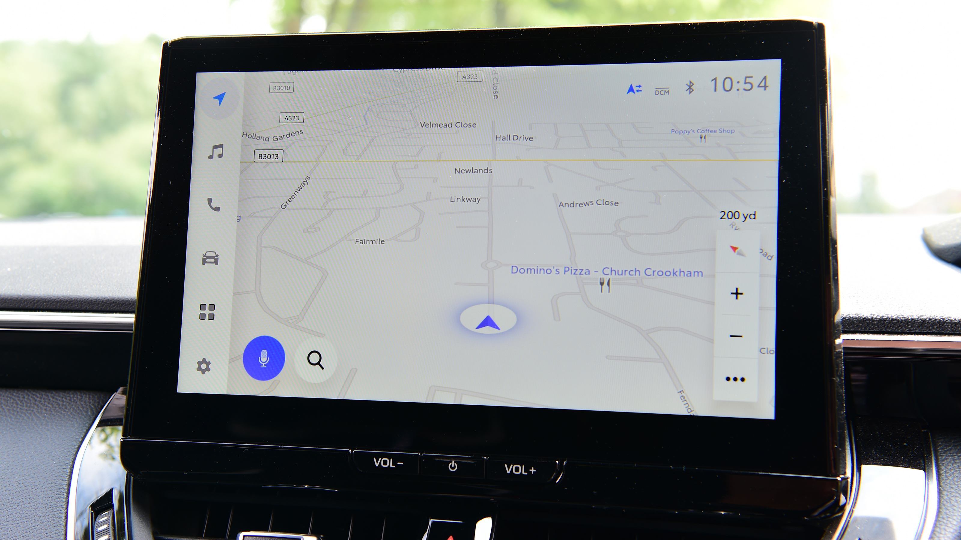 Toyota Corolla 2023 infotainment screen