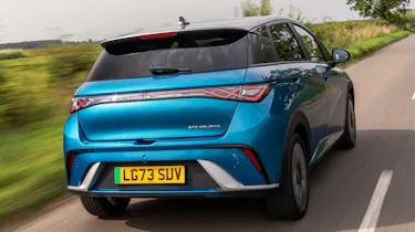 BYD Dolphin - rear tracking
