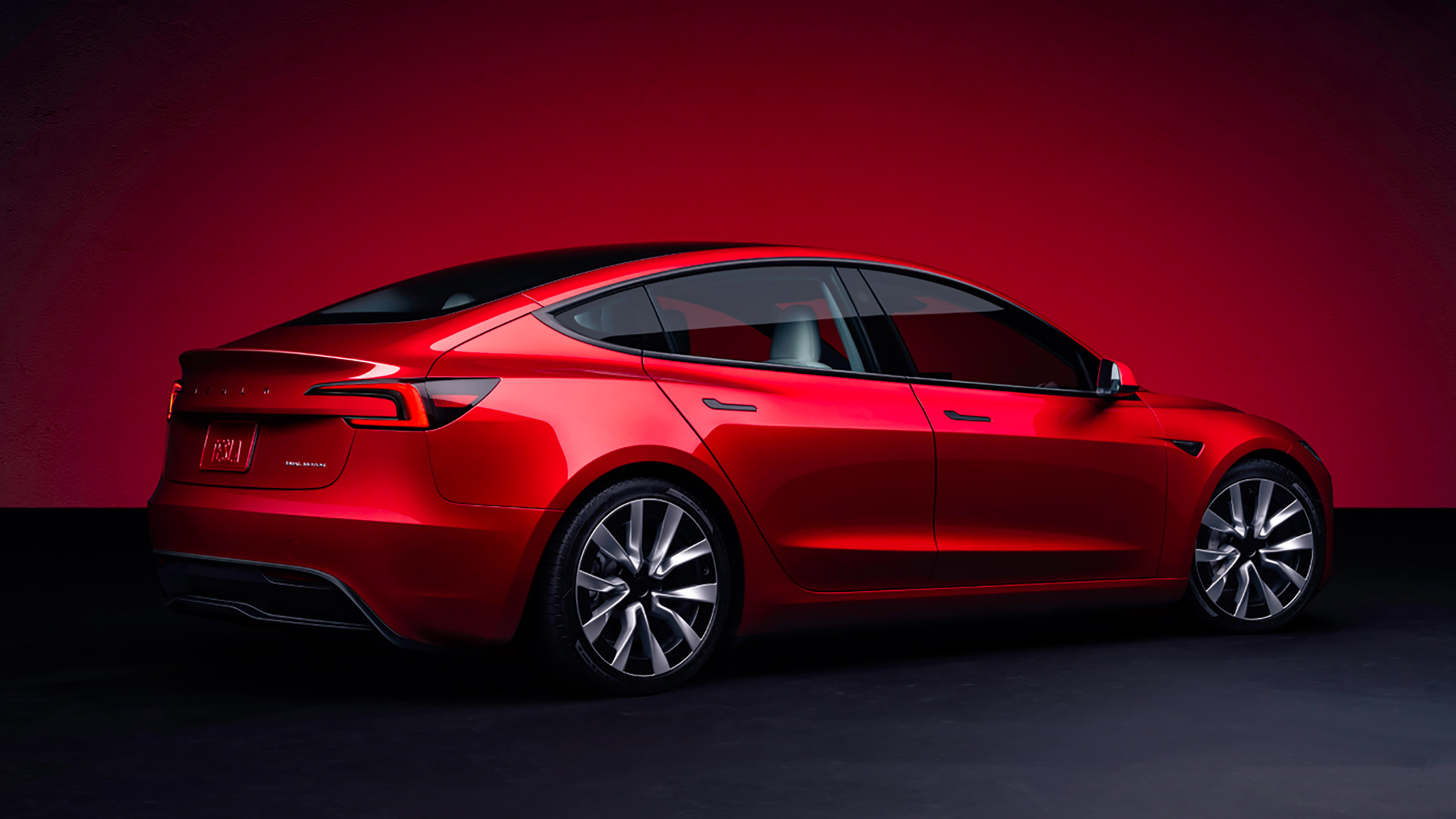 2024 Tesla Model 3 - rear