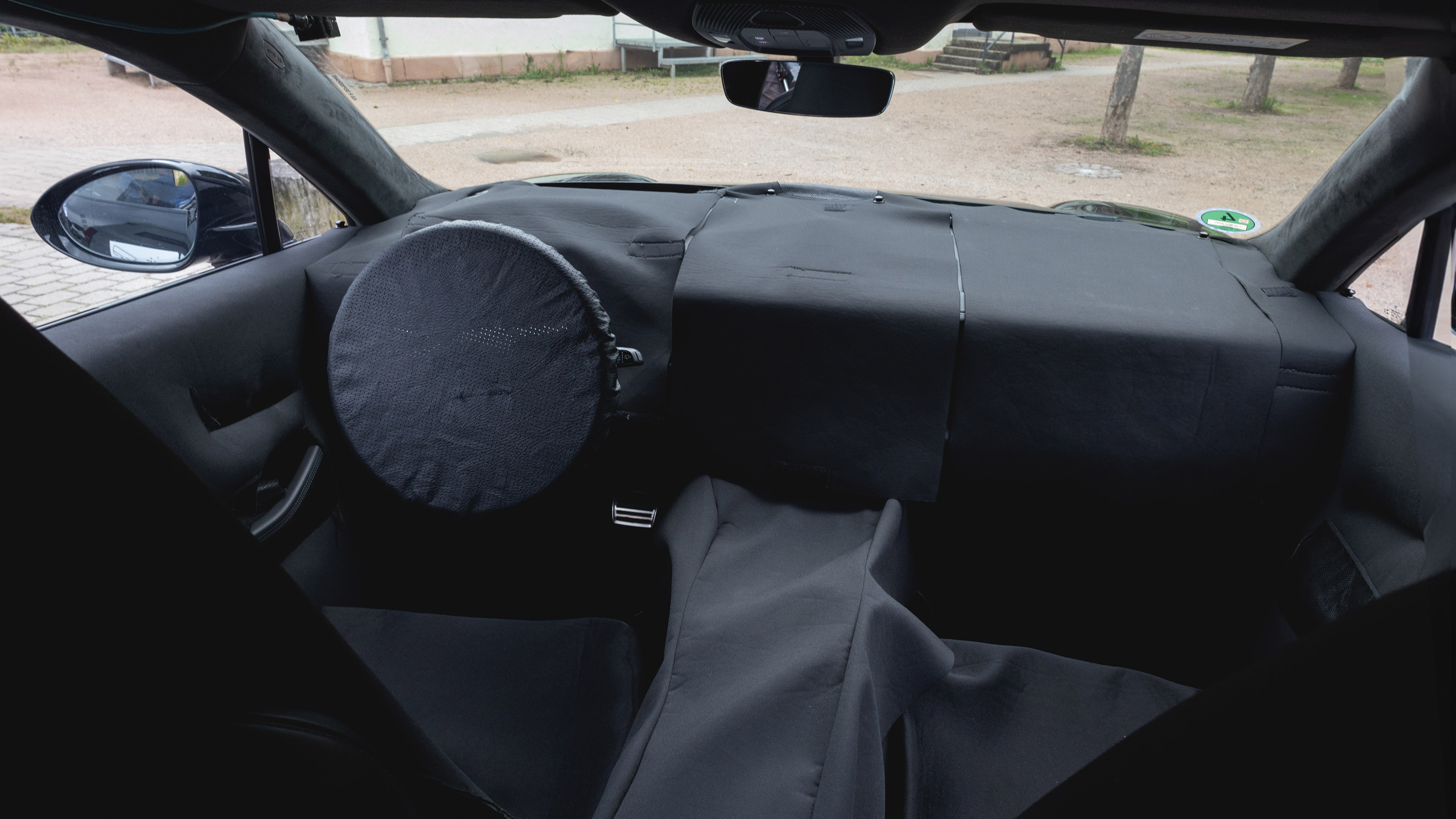 Porsche Macan EV prototype - interior
