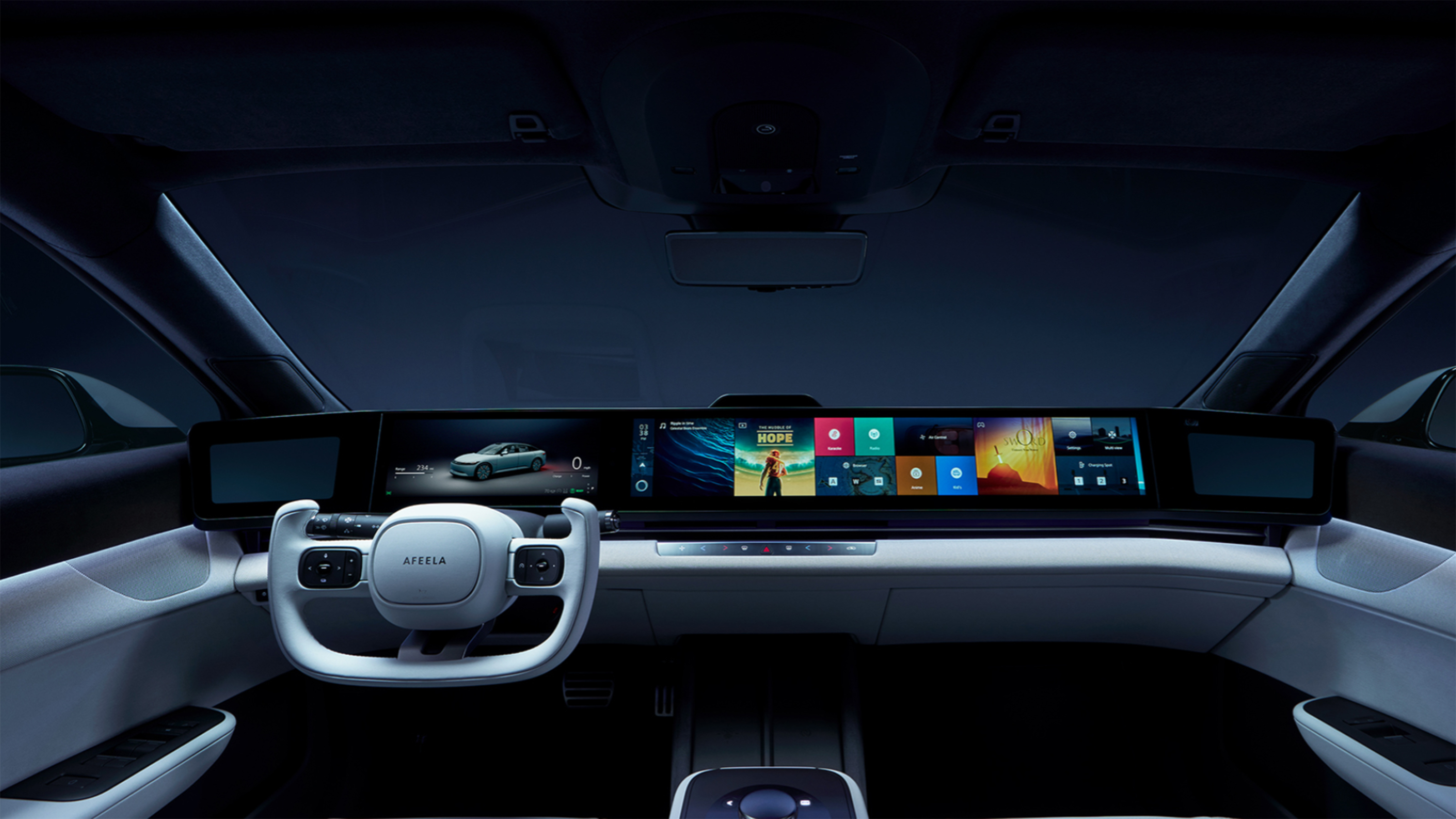 Afeela saloon - interior