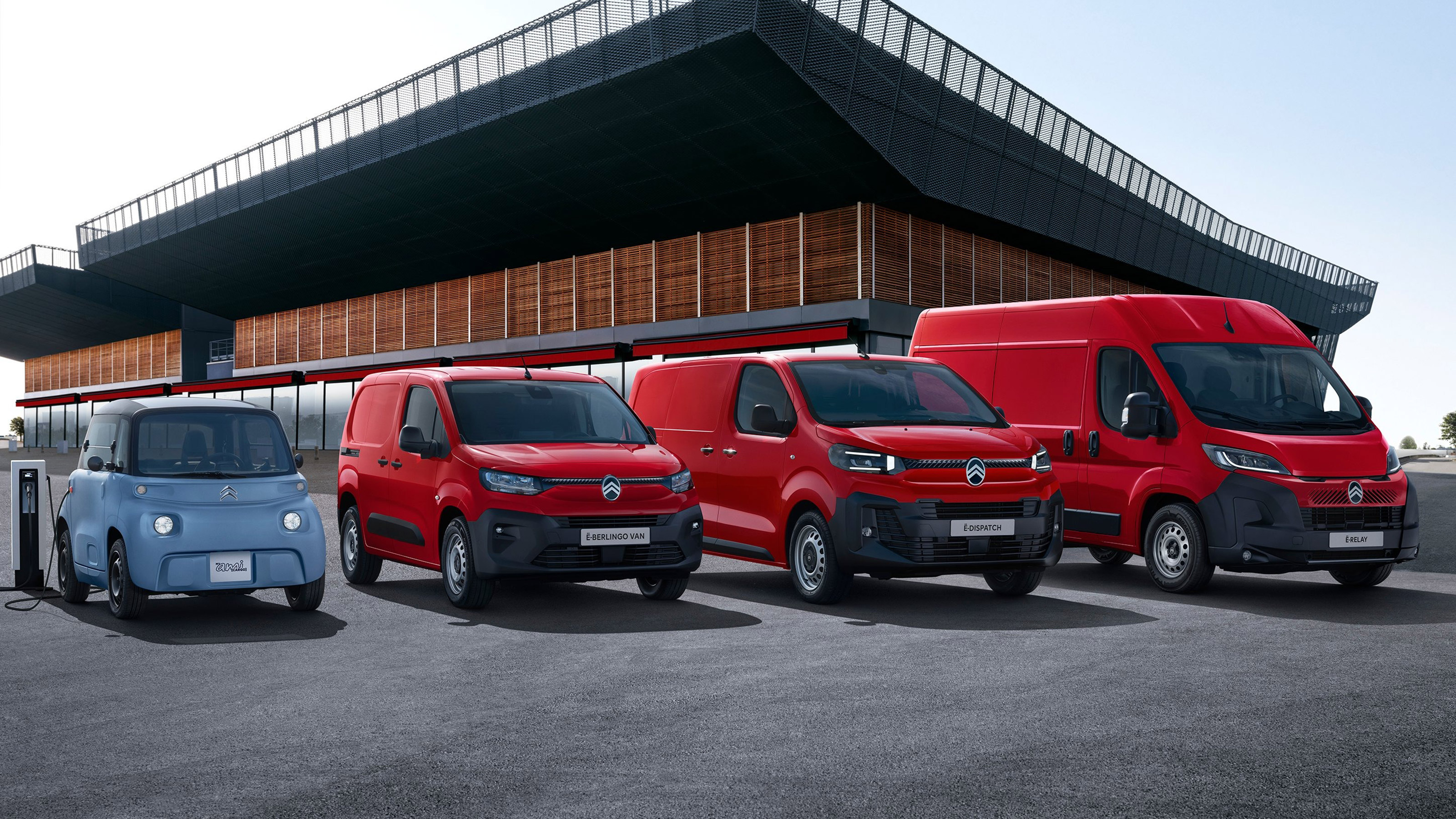 Facelifted Citroen vans