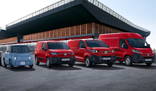 Facelifted Citroen vans