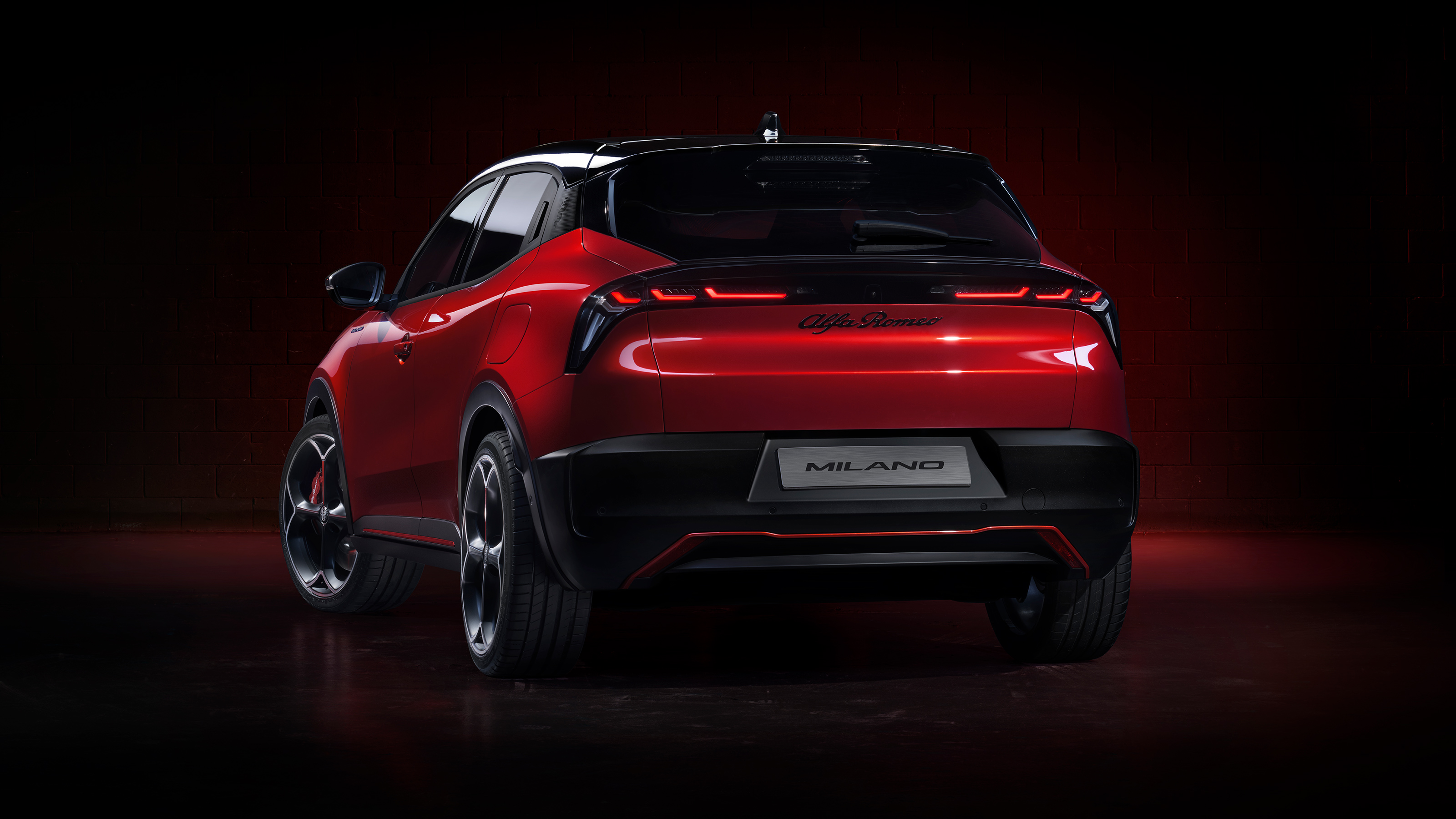 New Alfa Romeo Milano rear 3/4