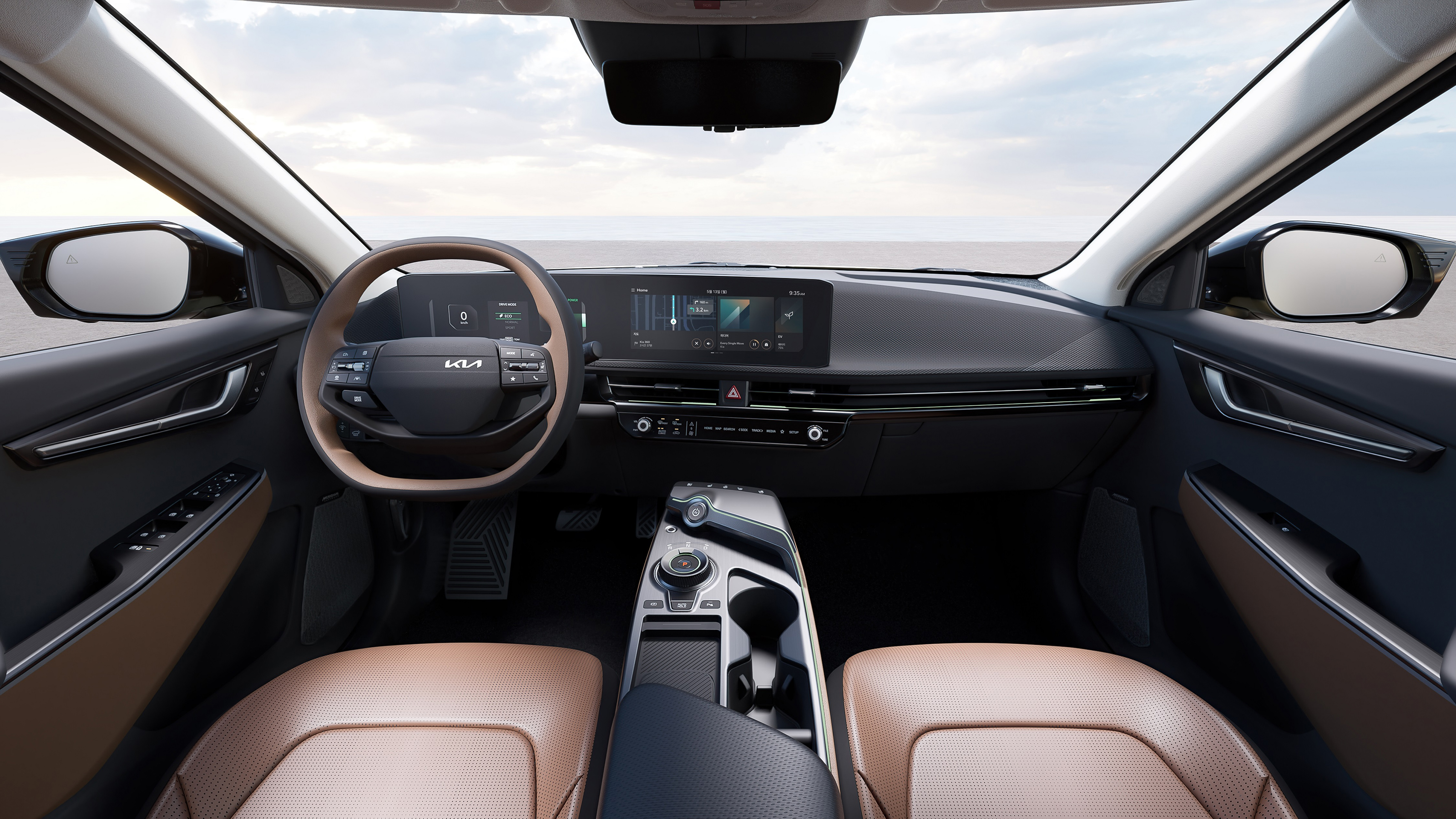 Kia EV6 facelift interior