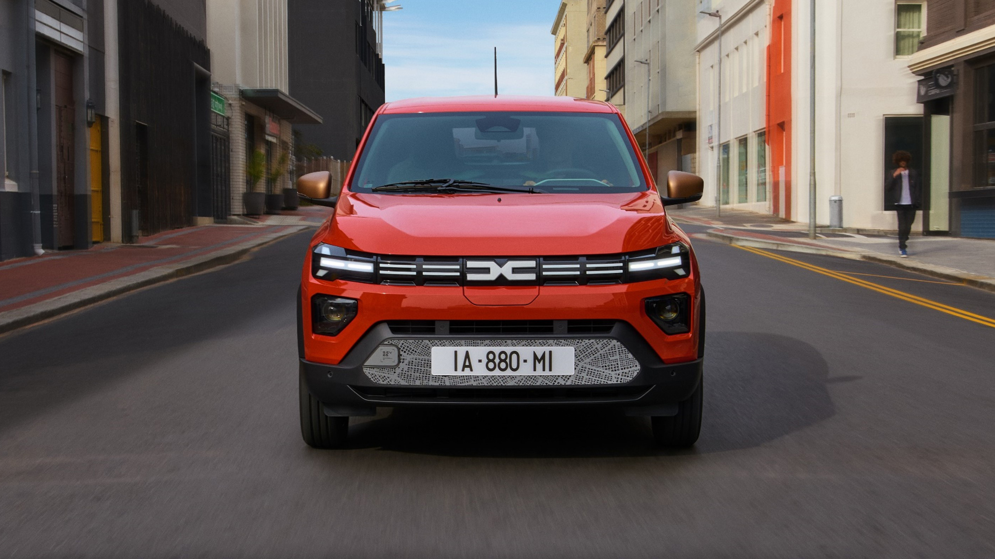 Dacia Spring front 