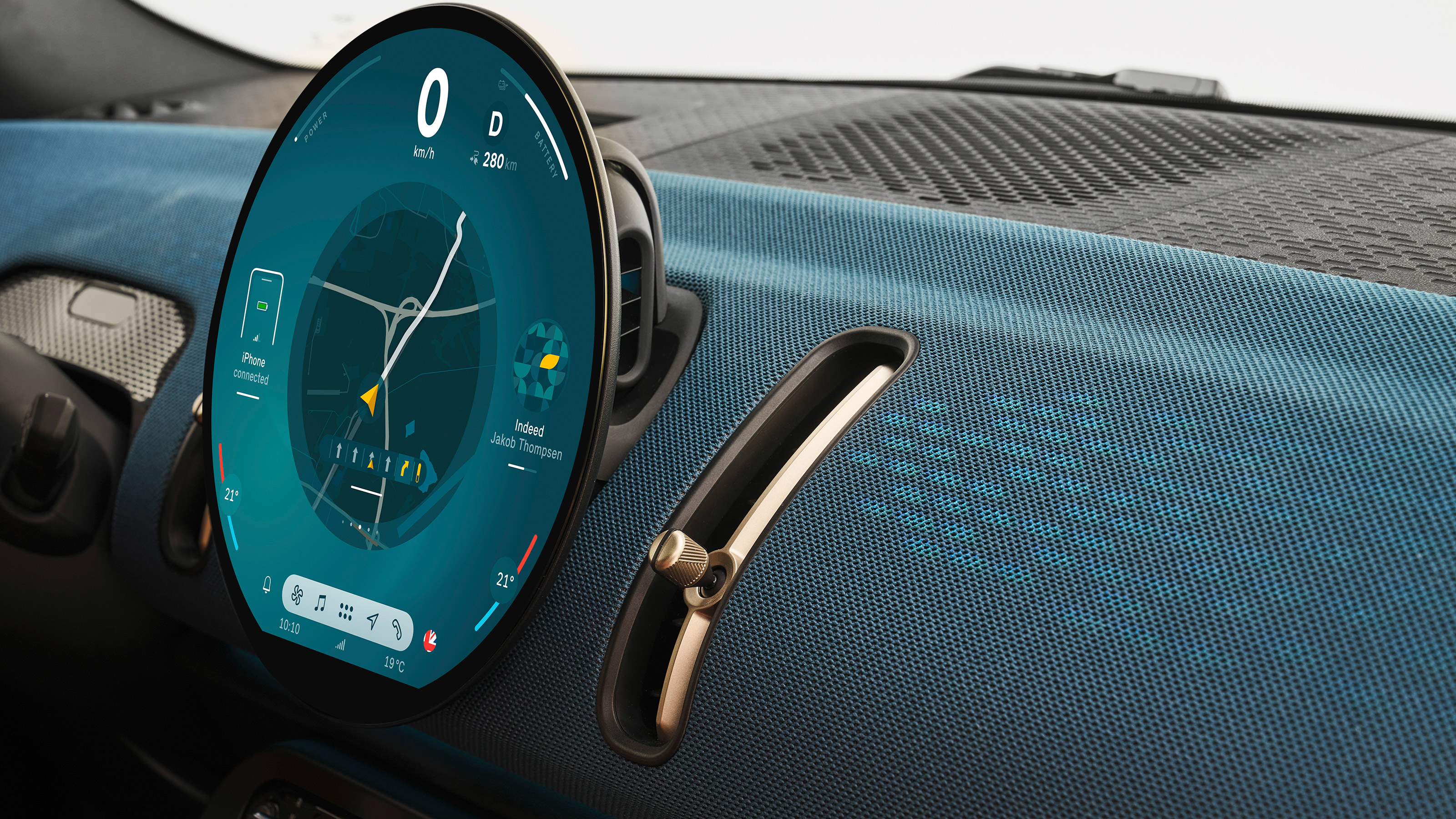 MINI Countryman Electric - touchscreen