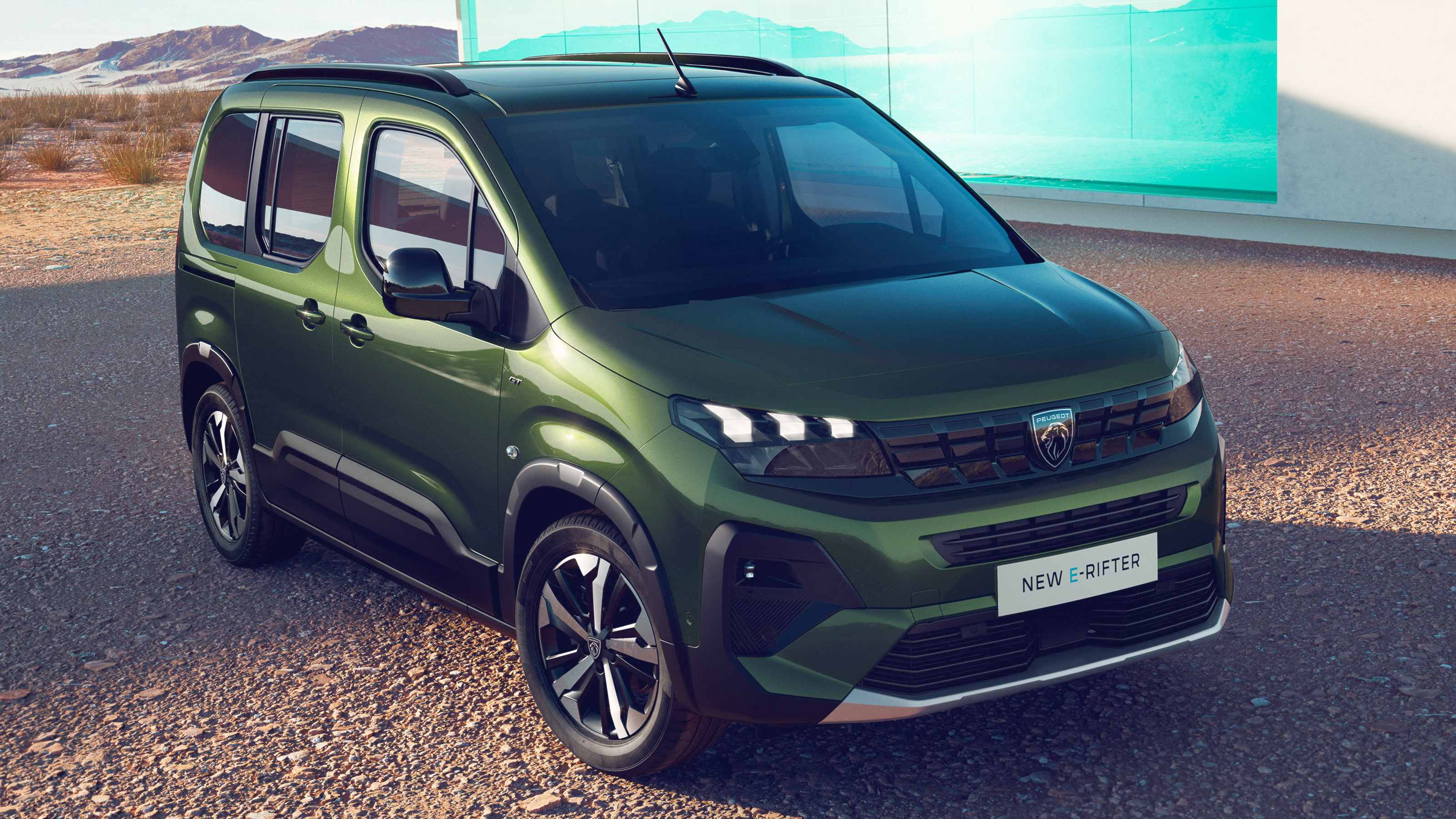 New Peugeot E-Rifter 2023 facelift static