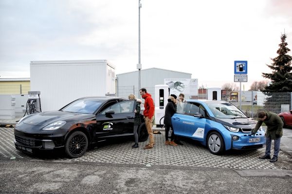 BMW Porsche charging