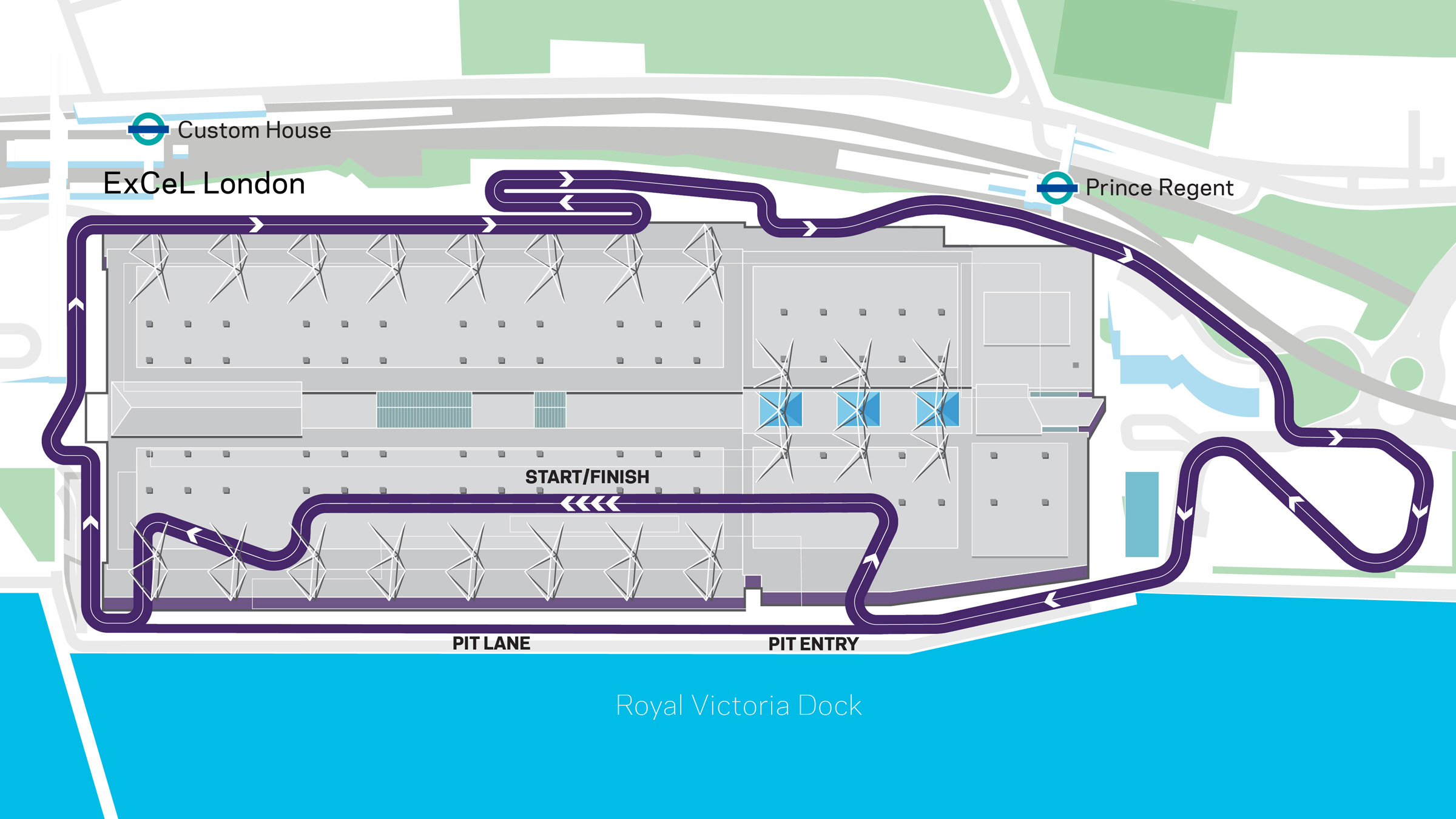 London track map