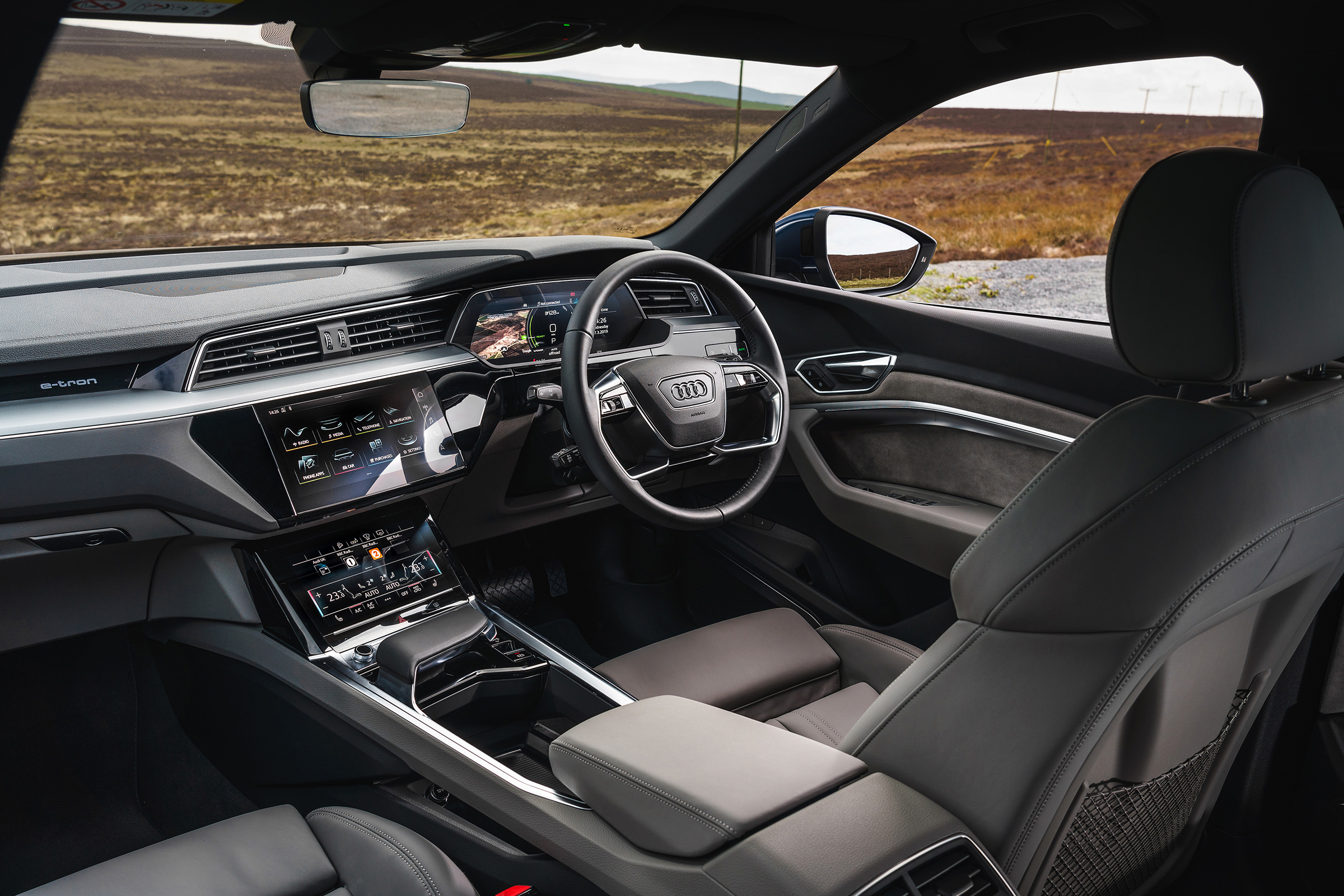 Audi e-tron interior