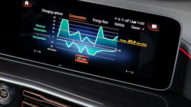 EQC 400 4MATIC; (Stromverbrauch kombiniert: 20,8 – 19,7 kWh/100 km; CO2-Emissionen kombiniert: 0 g/km) //EQC 400 4MATIC; (combined electric energy consumption: 20.8 - 19.7 kWh/100 km; combine