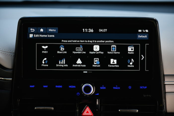 New Hyundai BlueLink app and infotainment system pictures