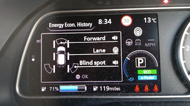 Nissan Leaf long-term test pictures