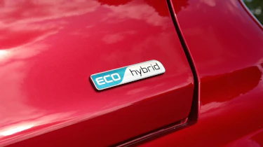 Kia Niro hybrid badge