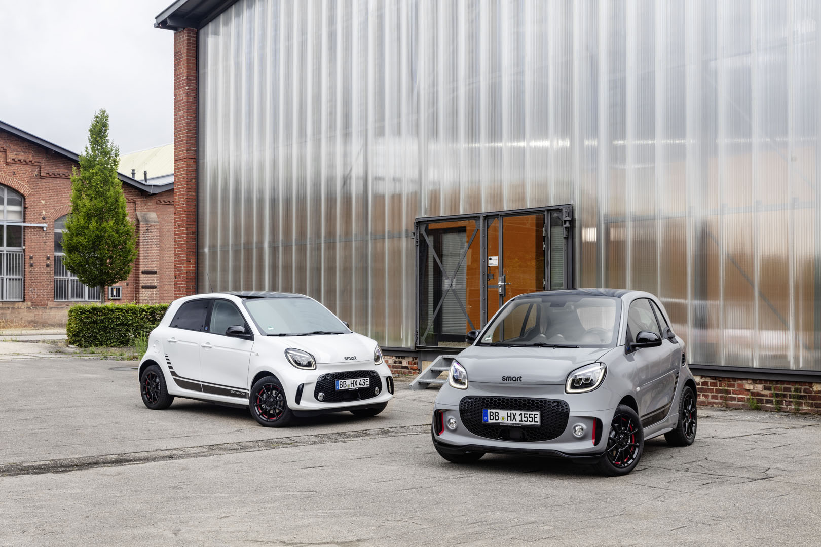 Die neue Generation: smart EQ fortwo coupé und smart EQ forfour / smart zeigt auf der IAA 2019 in Frankfurt seine optisch und digital komplett überarbeiteten fortwo- und forfour-Modelle. Prog