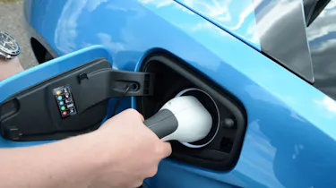Charging electric car