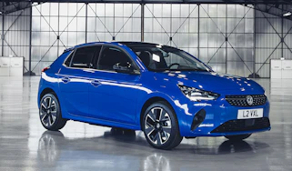 Vauxhall Corsa-e studio images